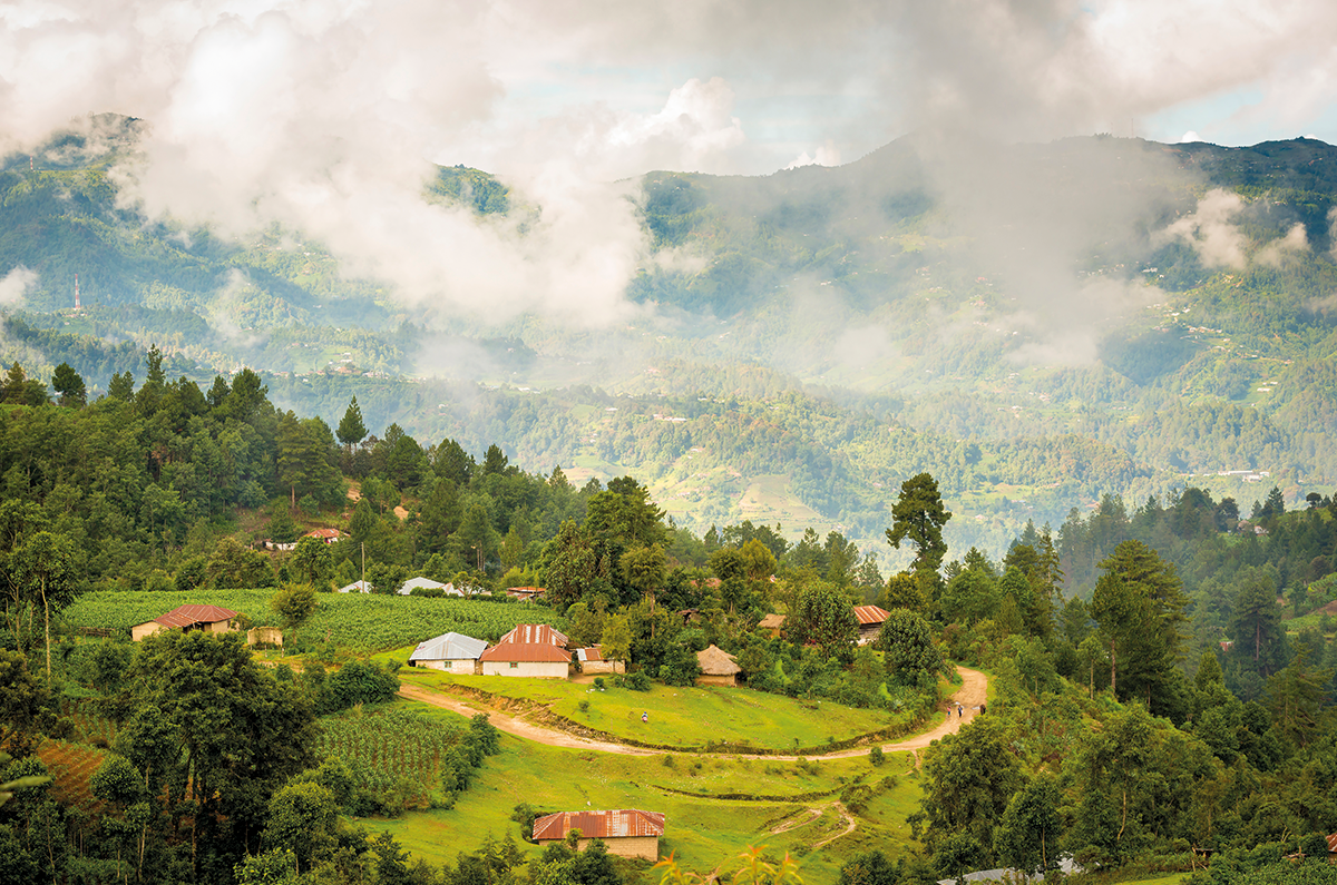 A quiet village in Guatamala