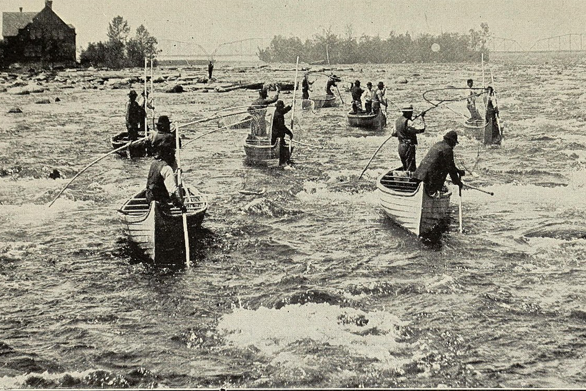 Indigenous Community Fishing In Northern Ontario